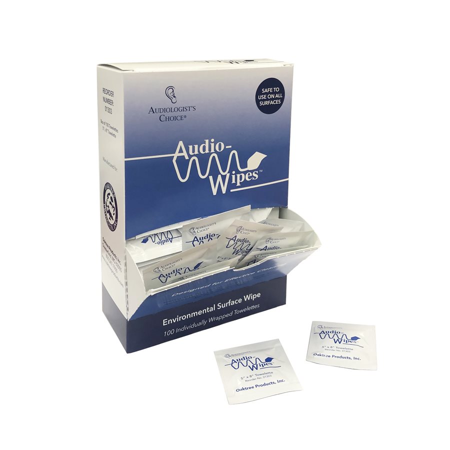 Audiologist's Choice® AudioWipes Singles Towelettes Audiologist's Choice® AudioWipes Singles Towelettes